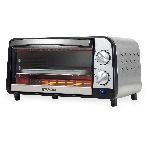 Мини-печь Hyundai MIO-HY071 9 л, 800 Вт, серебристый, фото8