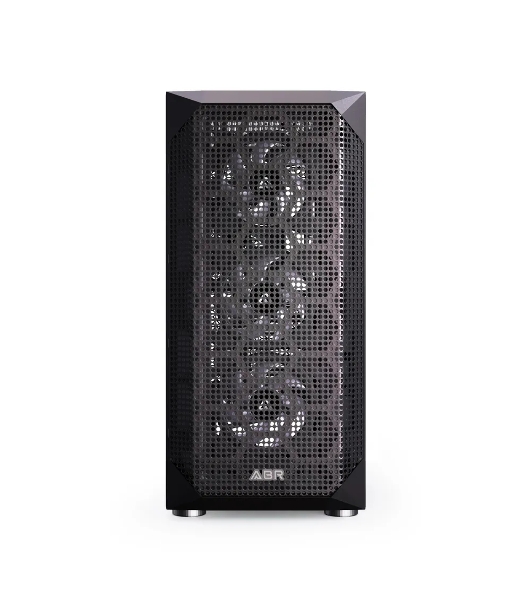 Компьютерный корпус ABR Quantum черный (1хUSB Type-C, 2хUSB 2.0, HD Audio, 4xRGb Fan, ATX, E-ATX)