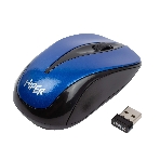 Мышь беспроводная HIPER HOMW-062 синий, 1000 dpi, радиоканал, USB, кнопки - 3, фото2