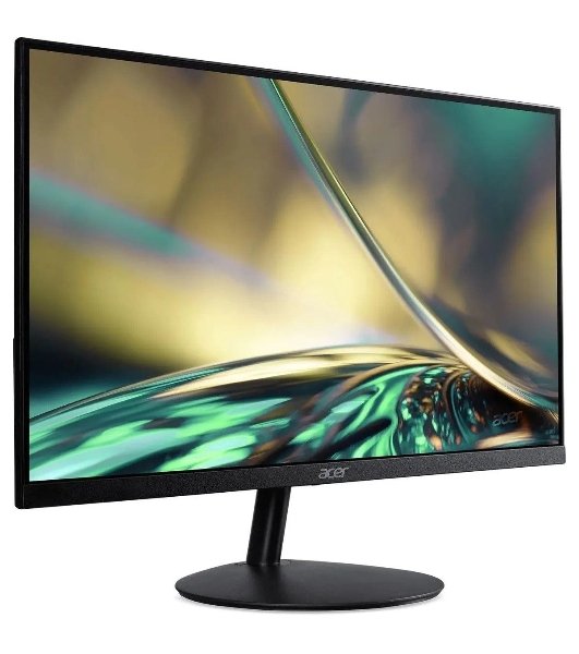 Монитор 23.8' Acer SA242YH1bi VA 1920x1080, 100 Гц, 4 мс, 16:9, 250 кд/м², VGA, HDMI 1.4, 3.5 Jack, динамики (2x2 Вт), черный