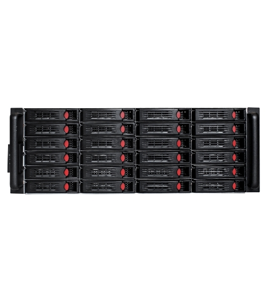 Серверный корпус ExeGate EX293581RUS Pro 4U660-HS24 (RM 19', высота 4U, глубина 660, БП 1000ADS, 24xHotSwap, USB)