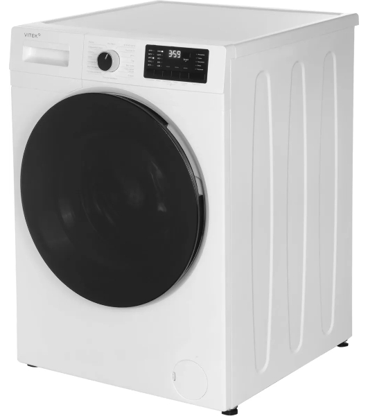 Стиральная машина Vitek VT-WFE9201 белый, загрузка фронтальная 10.5 кг, 1200 об/мин, класс A+++