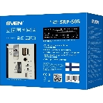 Радиоприемник SVEN SRP-505 (4 Вт, FM/AM/SW, USB, SD/microSD, Bluetooth, 1200 мА·ч)черный, фото2