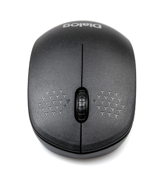 Мышь беспроводная Dialog Comfort MROC-13U черный, 1200 dpi, радиоканал, USB, кнопки - 3