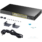 Коммутатор Cudy GS1028PS2, 24×1 Гбит/с, 2×1 Гбит/с SFP, фото2