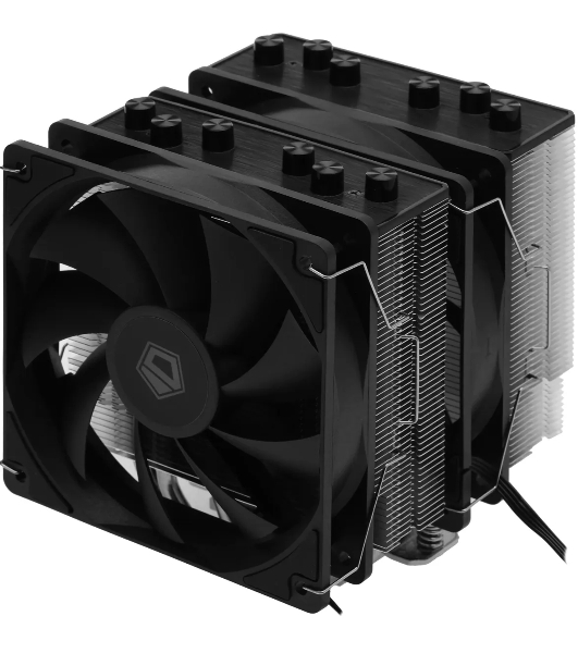 Кулер ID-COOLING SE-206-XT черный 120мм алюминий/медь 1800rpm 35db 4-pin 250W 156мм