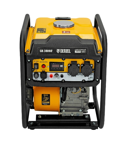 Генератор инверторный Denzel GK-3800iF, 3,8 кВт, 230 В, ручной старт