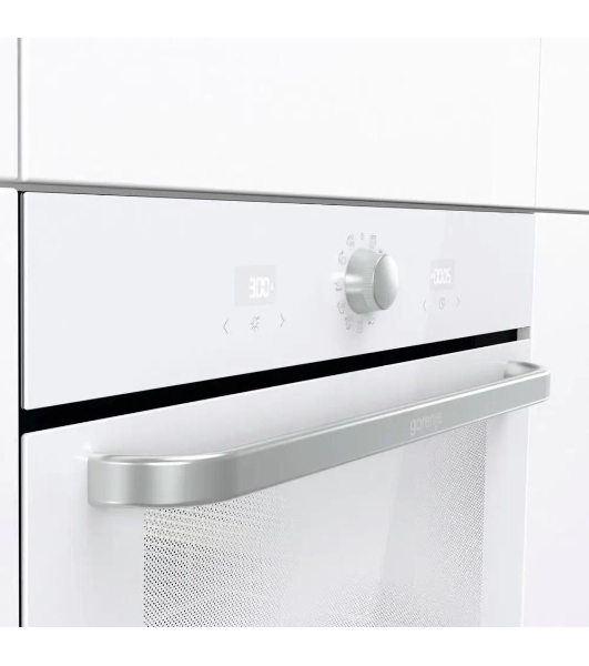 Духовой шкаф Gorenje BOS6737SYW, 77л, дверца с 2 стеклами, белый