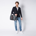 Сумка мужская Piquadro Urban CA1592UB00/GRN серый/черный натур.кожа, фото6