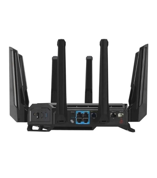Маршрутизатор ASUS GT-BE19000, черный/красный, 90IG0850-MO9A0V