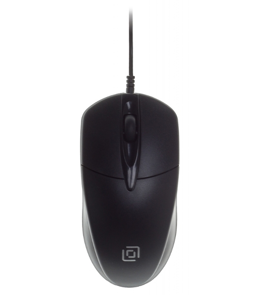 Мышь проводная Oklick 275M черный, 1000 dpi, USB, кнопки - 3