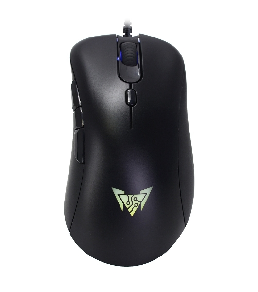 Мышь проводная Crown CMGM-904 черный, 7000 dpi, USB, кнопки - 7