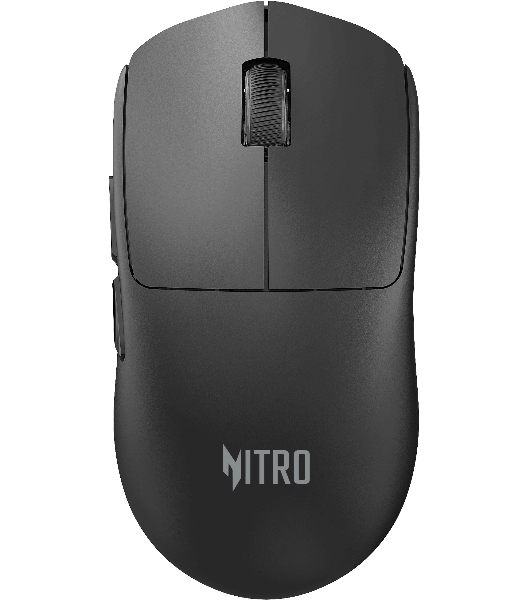 Мышь беспроводная/проводная Acer Nitro OMR402 черный, 26000 dpi, радиоканал, Bluetooth, USB, кнопки - 5