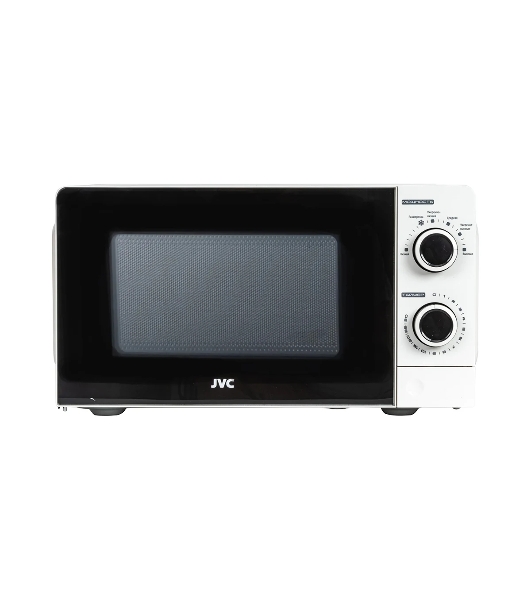 Микроволновая печь JVC JK-MW121M белый, 20 л, 700 Вт, переключатели - поворотный механизм