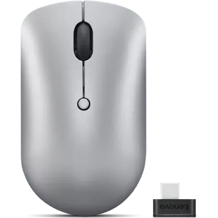 Мышь беспроводная Lenovo 540 светло-серый, 2400 dpi, радиоканал, USB-C, кнопки - 4