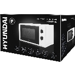 Микроволновая печь Hyundai HYM-M2048 белый, 20 л, 700 Вт, переключатели - поворотный механизм, фото2
