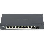 Коммутатор Hikvision DS-3E0510P-E/M(O-STD)(B), 8×1 Гбит/с PoE + 2×1 Гбит/с, неуправляемый, фото2