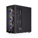 Компьютерный корпус ABR Quantum черный (1хUSB Type-C, 2хUSB 2.0, HD Audio, 4xRGb Fan, ATX, E-ATX), фото8