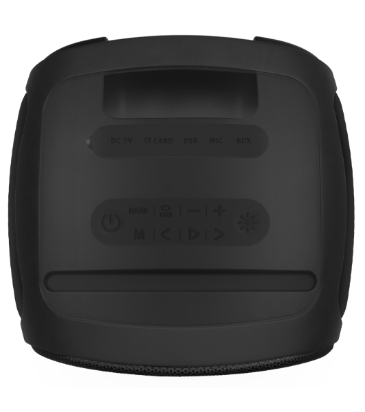 Портативная колонка SVEN PS-555, черный, 65 Вт (RMS), Bluetooth, USB, microSD, пульт