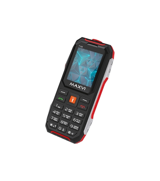 Мобильный телефон Maxvi T100 красный