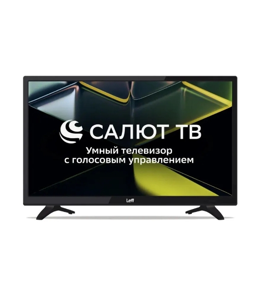 Телевизор LEFF 24' 24F690T черный DLED FHD 60Hz Smart TV Салют ТВ