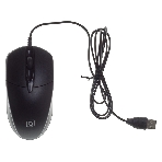 Мышь проводная Oklick 275M черный, 1000 dpi, USB, кнопки - 3, фото3