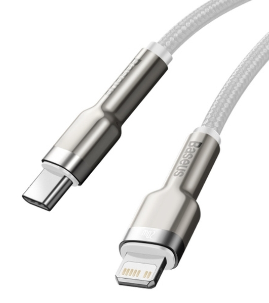 Кабель Baseus Cafule 1m белый