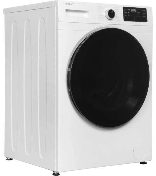Стиральная машина Vitek VT-WFE9201 белый, загрузка фронтальная 10.5 кг, 1200 об/мин, класс A+++