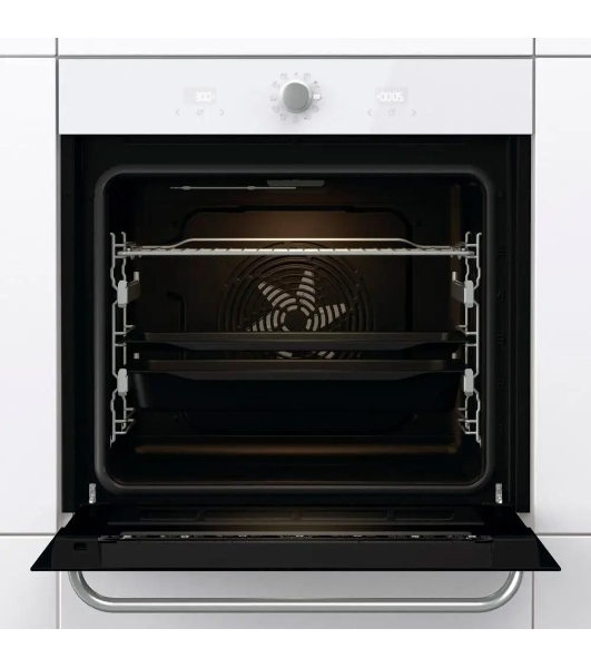 Духовой шкаф Gorenje BOS6737SYW, 77л, дверца с 2 стеклами, белый