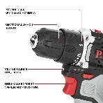 Дрель P.I.T. PBM12K-10B/2 X-DRIVER патрон:быстрозажимной реверс (PBM12K-10B/2), фото4