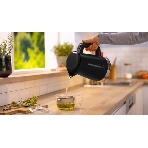Электрочайник Bosch TWK4M223 черный, 1.7 л, 2400 Вт, скрытый нагревательный элемент, фото3