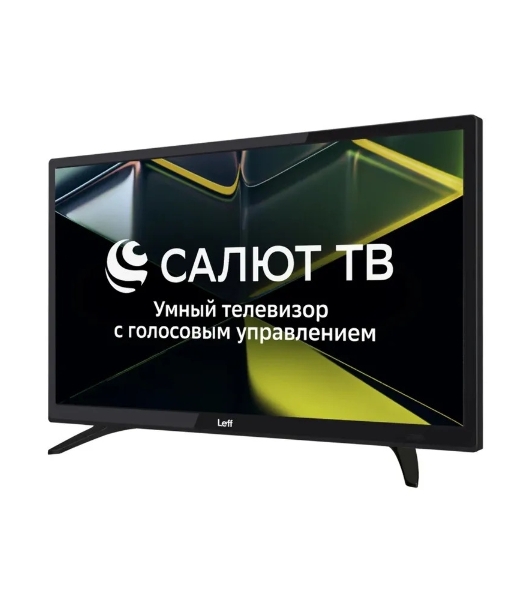 Телевизор LEFF 24' 24F690T черный DLED FHD 60Hz Smart TV Салют ТВ