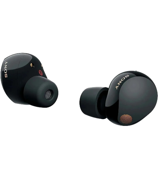 Наушники TWS Sony WF-1000XM5 черный, внутриканальные, Bluetooth, активное шумоподавление, беспроводная зарядка, до 8 ч