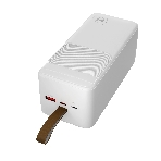 Портативный аккумулятор MORE CHOICE (4620202552860) PB59-50 50000mAh 1USB+1Type-C+1micro-USB 3.0A 22.5W+PD20W+QC3.0, белый, фото5