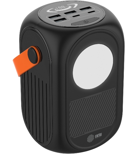 Портативный аккумулятор Cactus CS-PBFSUD-60000 60000mAh 80W 4.5A черный