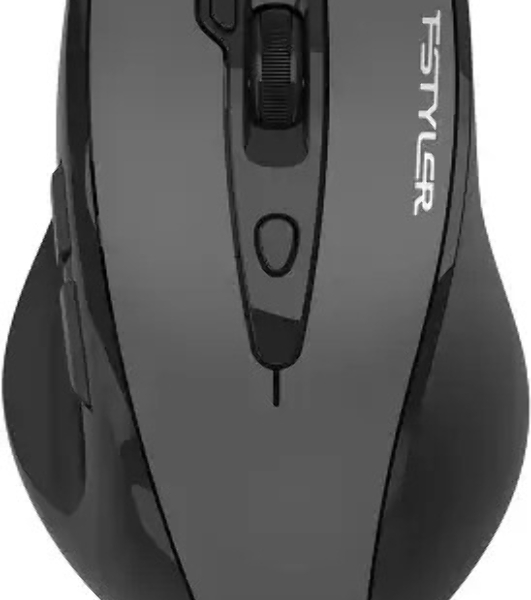 Мышь A4Tech Fstyler FG55S Plus серый оптическая 1200dpi silent беспров. USB