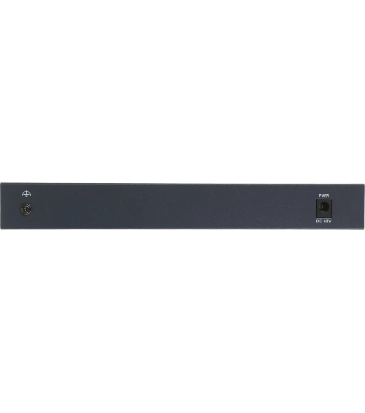 Коммутатор Hikvision DS-3E0510P-E/M(O-STD)(B), 8×1 Гбит/с PoE + 2×1 Гбит/с, неуправляемый