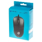 Мышь проводная Oklick 275M черный, 1000 dpi, USB, кнопки - 3, фото4