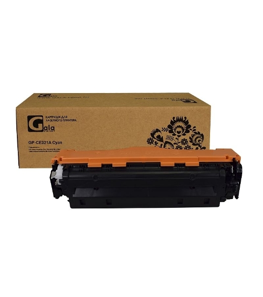 Картридж лазерный GalaPrint GP-CE321A голубой (1300 стр) для HP LJ CP1525N/CP1525NW/CM1415/1415fnw