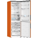Холодильник Haier C2F636CORGU1 оранжевый двухкамерный 256/108 л морозилка снизу, No Frost, фото6