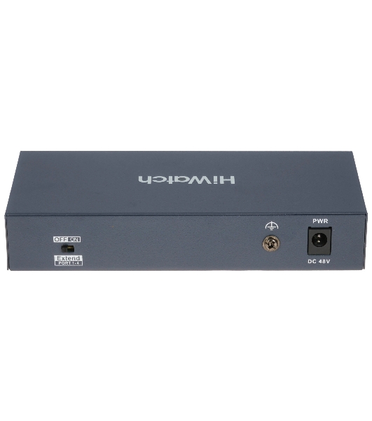 Коммутатор HiWatch DS-S604P, 4×100 Мбит/с PoE + 2×100 Мбит/с, неуправляемый