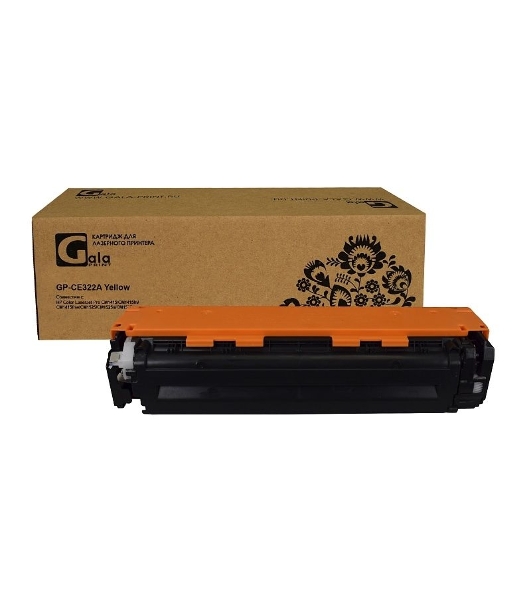 Картридж лазерный GalaPrint GP-CE322A желтый (1300 стр) для HP LJ CP1525N/CP1525NW/CM1415/1415fnw