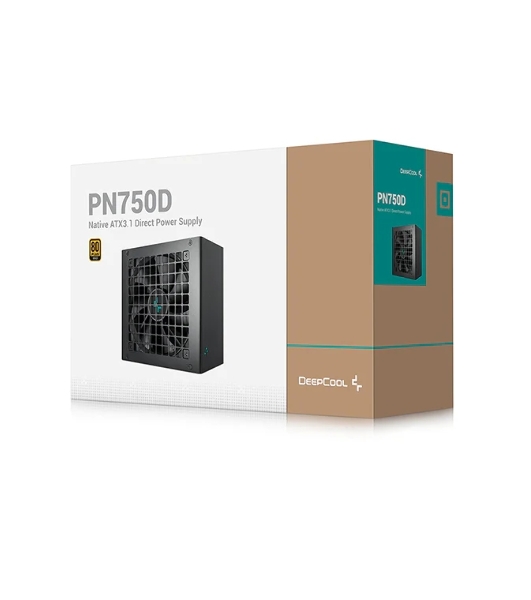 Блок питания Deepcool/GamerStorm PN750D, 750Вт, 80 PLUS Gold, 120мм, черный