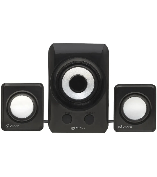 Акустическая система Oklick OK-420 2.1 черный 11Вт