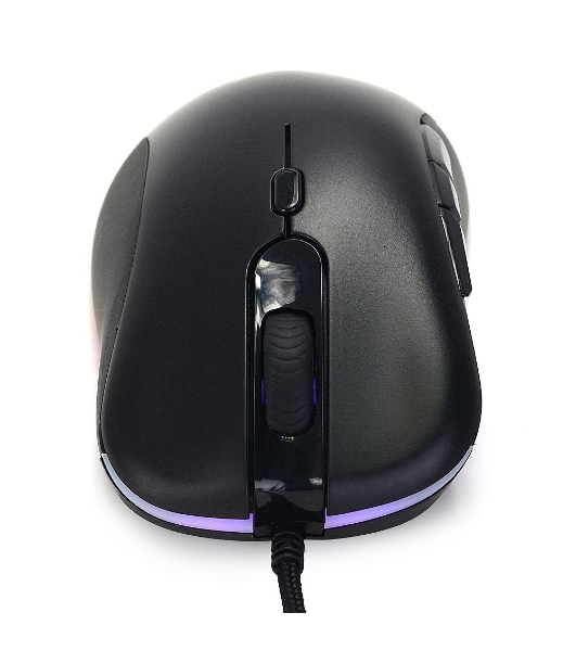 Мышь проводная Crown CMGM-904 черный, 7000 dpi, USB, кнопки - 7