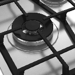 Газовая варочная поверхность Hotpoint HGMTS 643 W IX, независимая, нержавеющая сталь, фото3