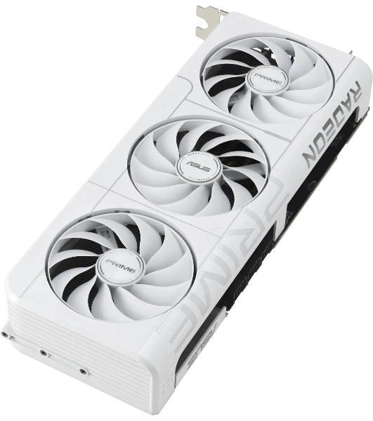 Видеокарта Asus PRIME-RX9070XT-O16G-WHITE белый
