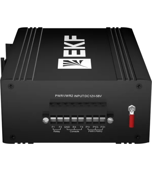 Коммутатор EKF TSX-ML2-2GX/SFP-8GTP, 8×1 Гбит/с PoE + 2×1 Гбит/с SFP, управляемый