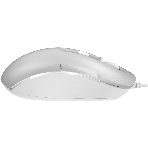 Мышь проводная A4Tech Fstyler FM26 серебристый/белый, 1600 dpi, USB, кнопки - 4, фото3