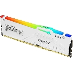 Оперативная память Kingston Fury Beast, DDR5, 32Gb (1x32Gb), 6000MHz, CL36, DIMM, радиатор, RGb, белый, фото3